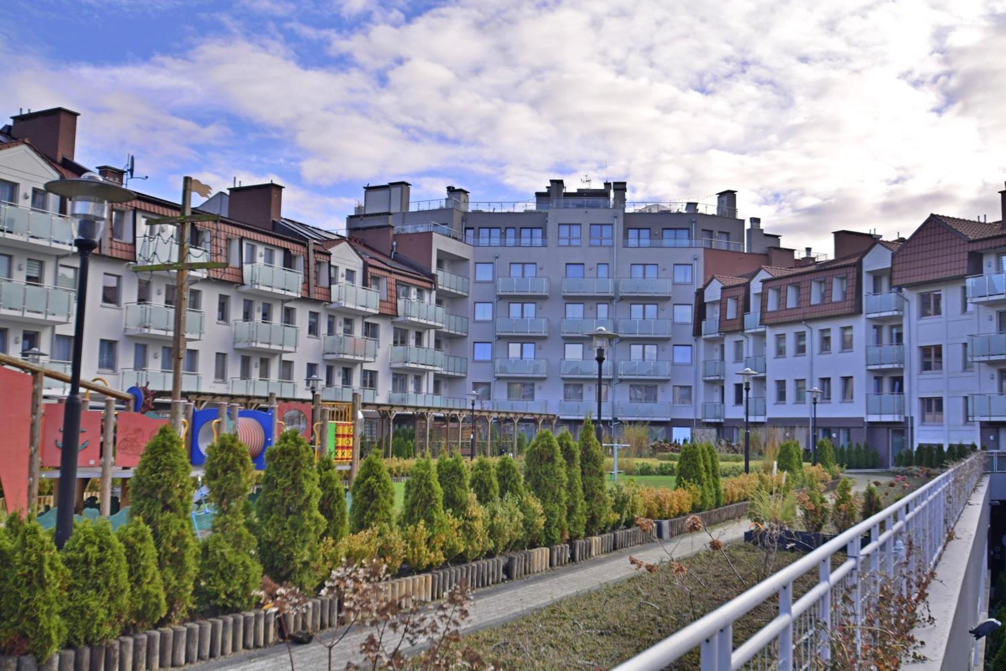 Apartamenty Bryza - Kwartal Rozy Wiatrow - Garaz Swinemünde Exterior foto